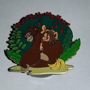 Disney Tarzan Kala Pin Magical Musical Moments You'll Be In My Heart Green MMM